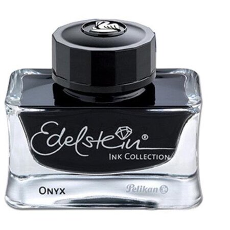 Encre 'Edelstein Ink Onyx' dans un flacon, 50 ml Noir PELIKAN