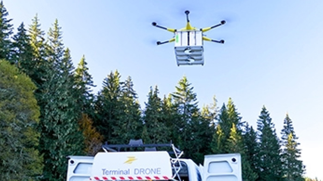 Livraison de colis par drone en France